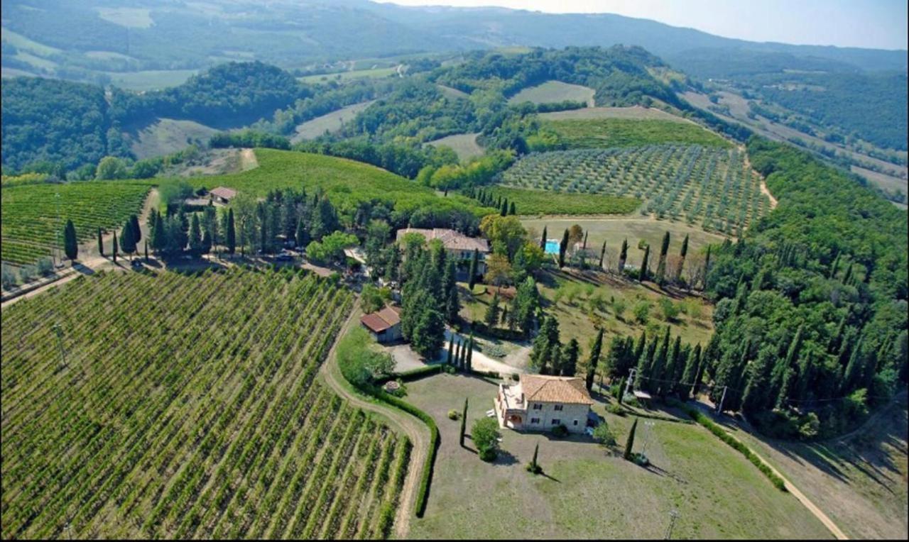 Agriturismo Fattoria Il Piano - Casa Tosca - Сан-Джиминьяно Экстерьер фото